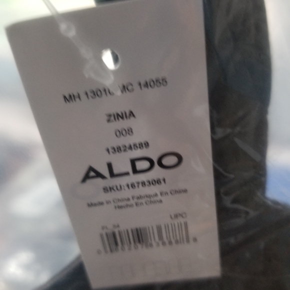 Aldo Zinia Black Quilted Women's Tote Bag - Picture 5 of 16